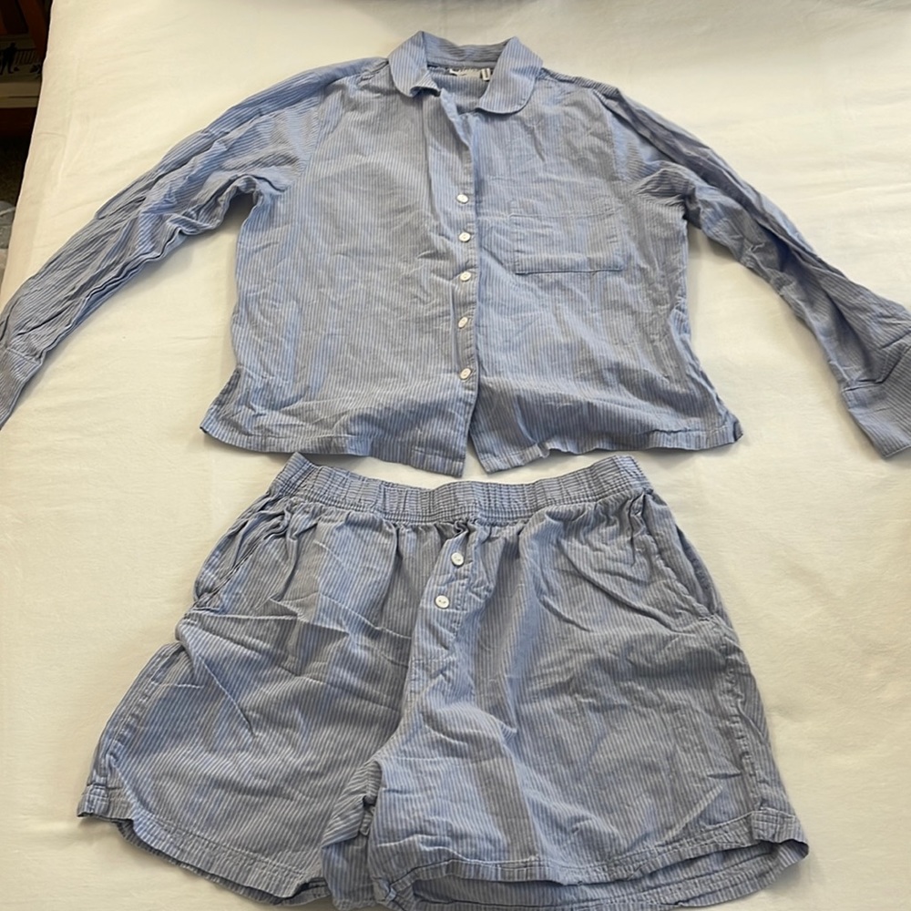 Asos Striped Pajama Set